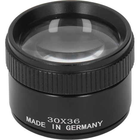 Loupe de bijouterie 30X 30x36mm, lentille optique, loupe oculaire pour inspection DIY (1/5)