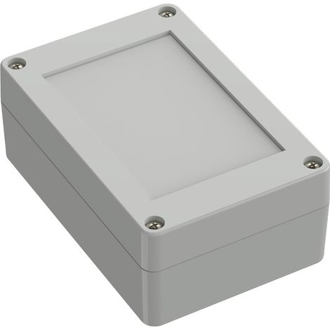 TRU COMPONENTS TC-10860444 Universal-Gehäuse 105 x 70 x 40 ABS Lichtgrau 1 St. (1/2)