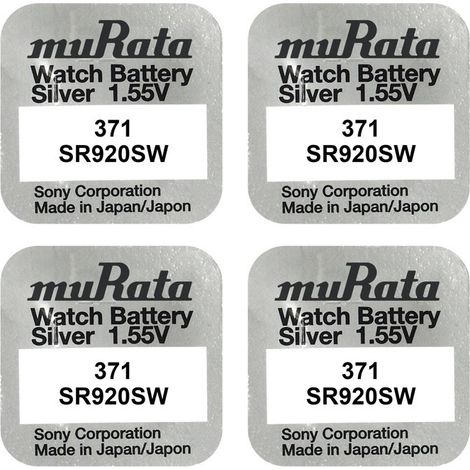 .4 Murata-Sony 371 SR920SW Watch  1,55V.