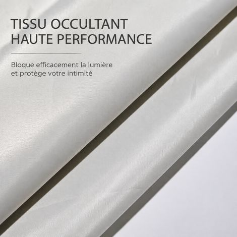 Housse de protection pour mobilier et chaises de jardin en tissu Oxford blanc argenté blanc 25 × 20 × 3 cm 500 g – Livraison gratuite
