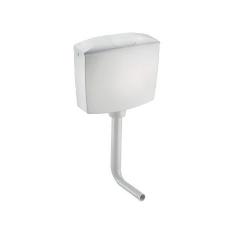 CASSETTA OLIVER A ZAINO MOD. SMERALDO DOPPIO SCARICO Misura: Bianca 3-6lt (1/3)