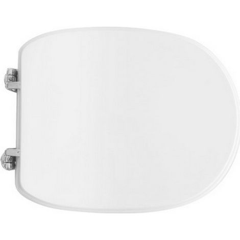 DianHydro sie'ge de toilette pour remplacement de sie'ge de toilette en bois blanc Hidra Angela