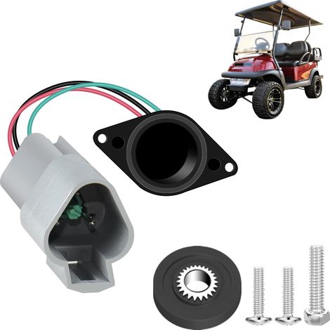 102265601 (Aimant à grande vitesse) Capteur de vitesse Convient pour Club Car IQ DS et Précédent 2004-up 48V Electric Golf Cart avec moteur ADC, Re DL9-2171S 1022656-01 102704901 (1/5)