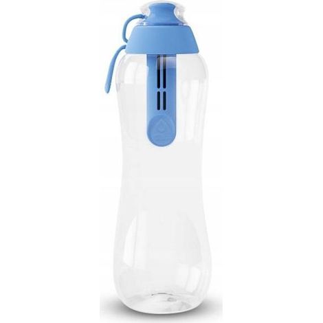 Bottiglia filtrante per acqua Dafi blu da 0,5 l + filtro