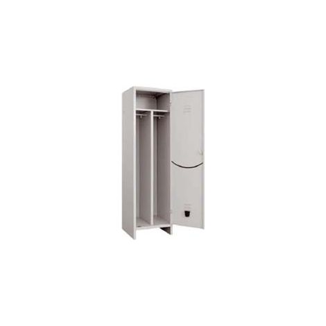 ARMADIO SPOGLIATOIO SPORCO/PULITO AD UNA ANTA MONTATO cm.50x50x180h. PROMETAL