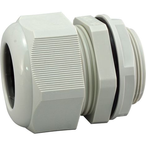 Presse-étoupe M40X1.5 en Nylon 66 pour câble de 22mm à 32mm, avec contre-écrous, IP68 ( Prix pour Sachet de 5 )