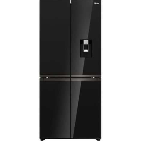 Haier HCKR7819DWGB Frigorifero 4 porte 459Lt Total No Frost - Nero (1/5)