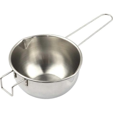 Pot de fonte à cire en acier inoxydable, récipient multifonction pour usage domestique (1/4)