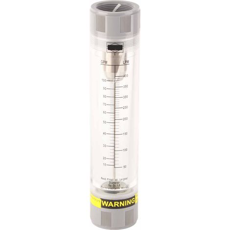 LZM-40G Durchflussmesser aus Acrylglas (Plexiglas), G1-1/2"- oder BSP-Innengewinde, Durchflussrate 10-100 GPM (1/5)