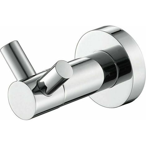 Edelstahl Doppelhaken Badezimmer WC Mantel Handtuch Hut Haken 1 Stück- (1/4)
