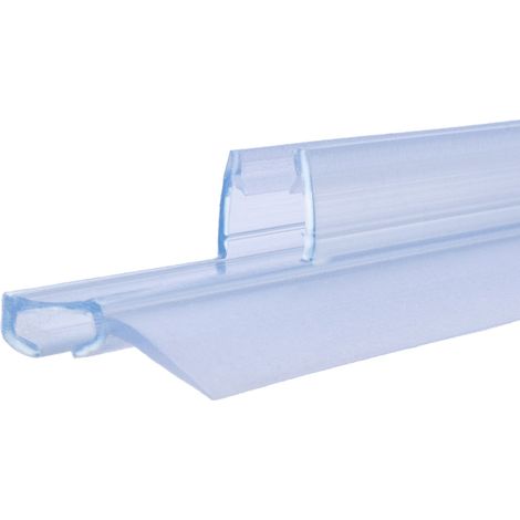 Schulte – Joint d'étanchéité de douche translucide – Longueur 1000 mm recoupable – Pour paroi de 5 mm – Résistant à l'humidité