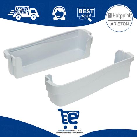 Balconcino Portabottiglie Mensola Ripiano Frigorifero Hotpoint Ariston C00082956 (1/4)