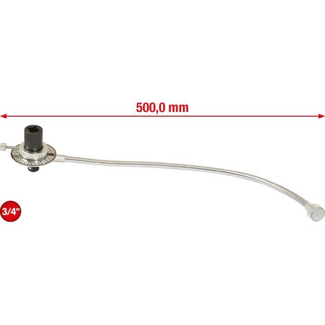 KS Tools 3/4 Drehwinkelmessscheibe, Magnet