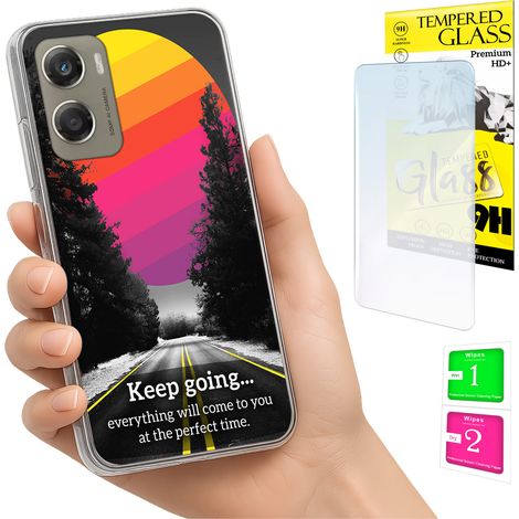 Funda para Motorola Moto G06 / G06 Power, carcasa trasera + cristal (1/5)