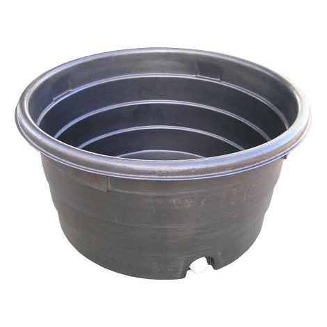 Plast'Up Rotomoulage – Bac pâturage 500 litres – Rebord extérieur noir – Polyéthylène traité anti-UV – Pour grands troupeaux et conditions extérieures