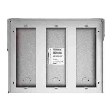 BTI350691 Scatola fuori muro 6 moduli con tetto antipioggia
