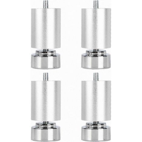 Pieds métalliques réglables et résistants avec filetage M10, pour une meilleure stabilité et un support optimal du mobilier, Arnt 6 cm (1/5)