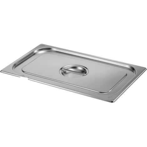 Couvercle GN 1/6 - Inox AISI304 - Avec découpe - TopLine - Saro