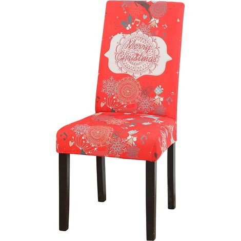 Stretch Dining Chair Cover - Protective Chair Cover - European Style - For Weddings, Banquets, Parties, Christmas, Birthdays - 1 Piece (1/5)