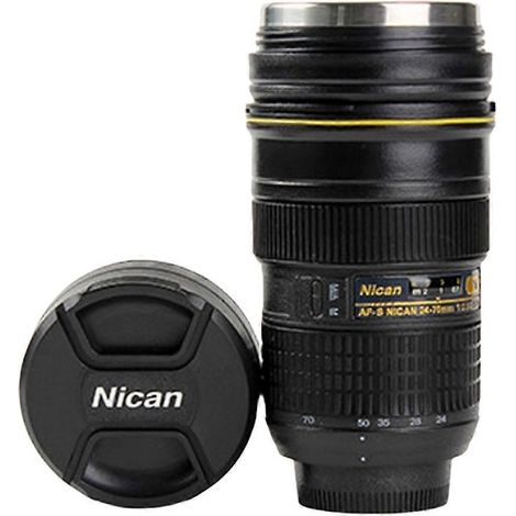 Bouteille d'eau en acier inoxydable Creative SLR Lens 2026 (1/5)