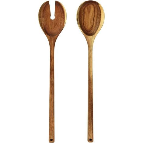 Couverts de Service en Acacia Naturel (1/5)