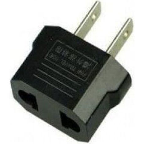 Adaptateur Prise Electrique France Vers Usa - Femelle Europe Vers Mâle Us Japon - Pour Voyages Internationaux - 1 Pièce (1/3)