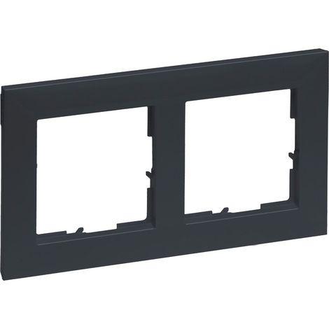 Legrand 2F.RAHMEN ANTHRAZIT LACKIERT (765472 SEANO) (1/3)