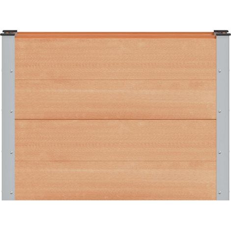 Maison Exclusive - Hochbeet Braun 100 x 30 x 72 cm