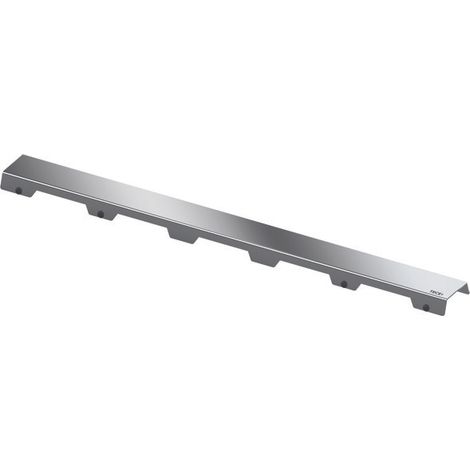 Rejilla de diseño TECEdrainline "acero II" para canaletas de