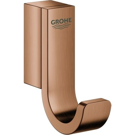 GROHE Bademantelhaken Selection 41039 einfach warm sunset gebürstet, 41039DL0