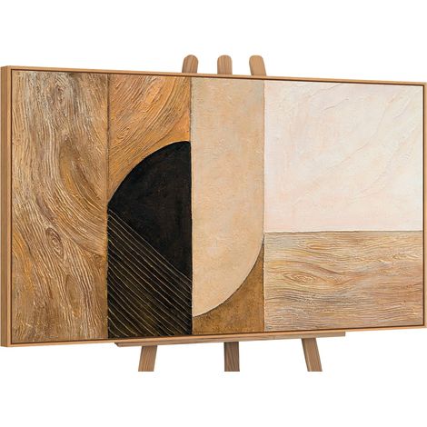 Gemälde Natürliche Ornamente Rahmen Eichefarben 120x80 cm (1/5)