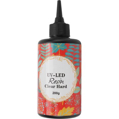 Résine époxy UV cristalline haute transparence de troisième génération pour la création de bijoux DIY (200 g) (1/5)