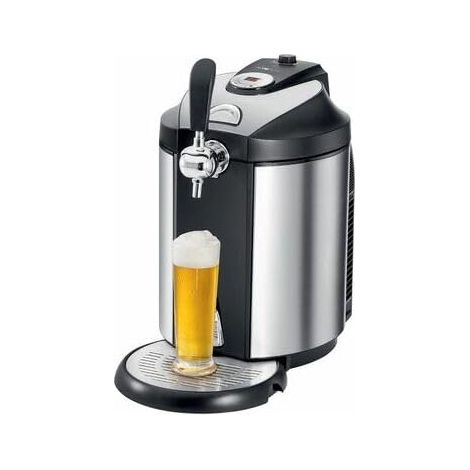 Clatronic BZ 3740 Distributore di birra nero e argento