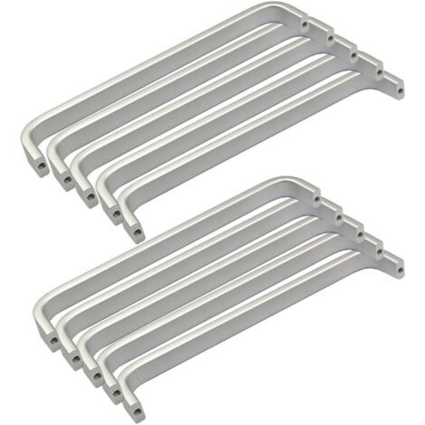 10pcs Aluminum Kitchen Cabinet Door Handles Cupboard Drawer Bedroom Furniture Pulls (192MM) (1/5)