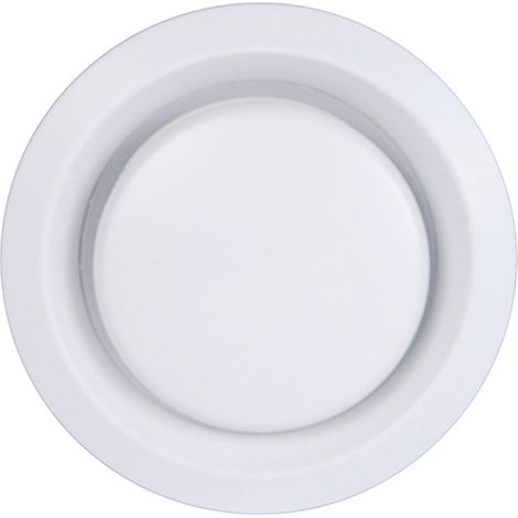 Bouche réglable métal à joint pour extraction ou insufflation D 125 mm - AXELAIR - BRM125