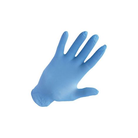 Boîte de 100 gants Nitriles courts bleus - X Taille XL (9,5-10)