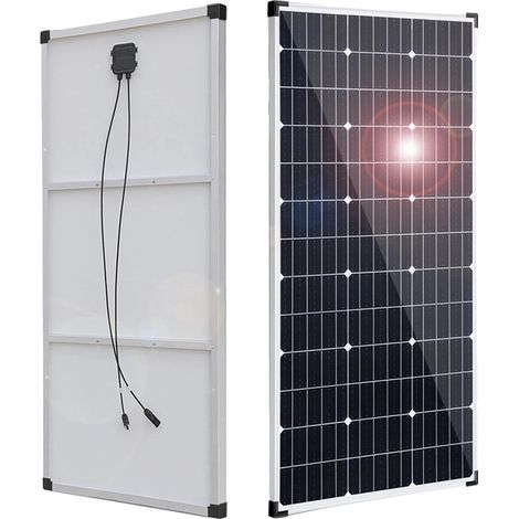 Kit de panneaux solaires, 160w 12v, cadre en aluminium léger, 160w 1160x565mm, 320w 2pcs 160w (1/2)