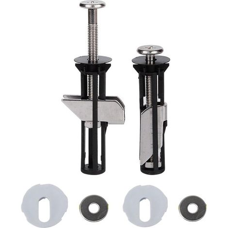 Cerniere per sedile WC Kit di montaggio universale per sedili WC Set di cerniere per sedile WC (1/5)