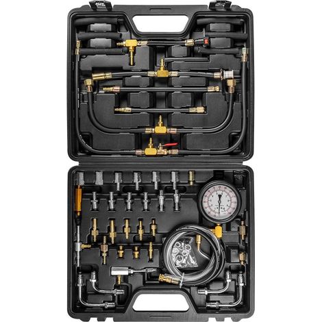 KIT TEST DI COMPRESSIONE - MOTORE BENZINA - TESTER AUTO MOTO - 11-264 NEO TOOLS (1/3)