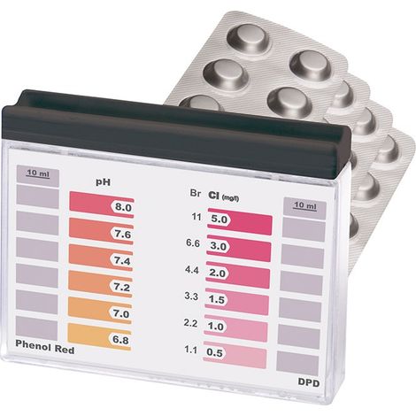 Test kit dpd 2 probetas