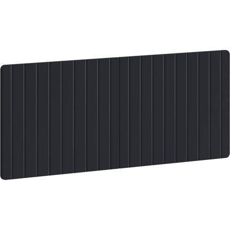Wall-Mounted Headboard ZWOLLE Black Engineered Wood vidaXL (1/5)