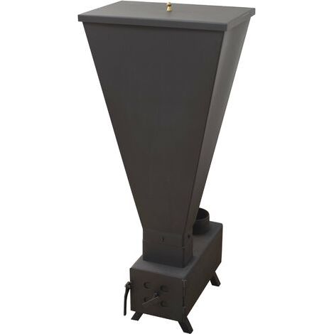 PRENSA STOVE Estufa de Leña - modelo NEVADA 12kW (1/5)