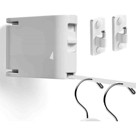 Tendedero rétractable de 4.2m, extérieur et intérieur, solide et compact, pour un séchage pratique sans encombrement. (1/4)