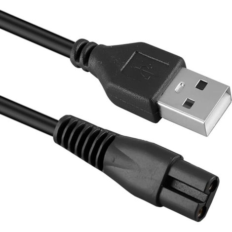 Suitable for Philips shaver charger compatible with: S1112/1113/1115/2306/2308/2313...S5831/5832/5830/PQ888/889...S7837/8850/9642/9647...X5001/5002/5003/5005/5009..1m Charger (1 pc) (1/5)