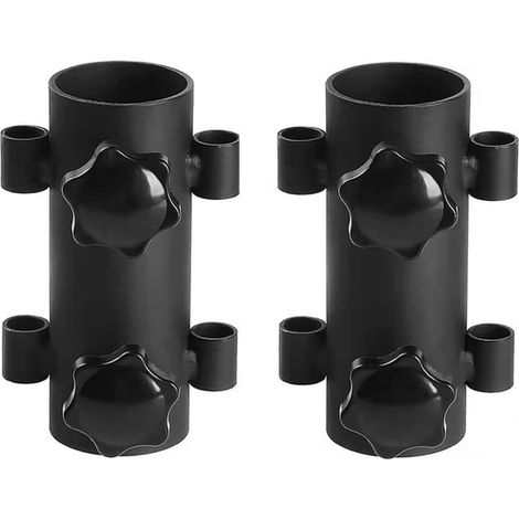Soporte para tienda de campaña de 2 piezas,soporte para postes de tienda de campaña,tubo portátil para postes de tienda de campaña