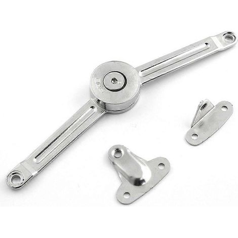 Accessoires pour armoires en alliage de zinc, compatible avec les armoires Stop At Any Time, argent (1/5)