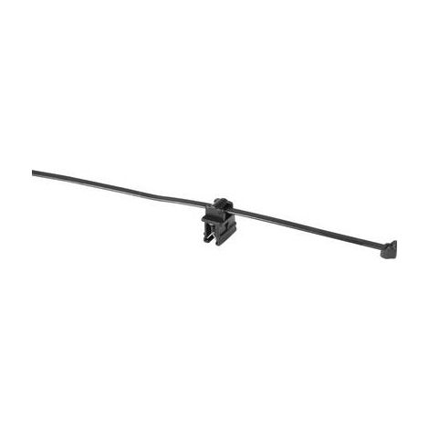 HellermannTyton 156-05904 T50ROSEC10-MC5-BK-D1 Serre-câble 200 mm 4.60 mm noir Faisceau de câbles en (1/2)