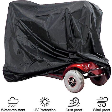 Housse de rangement étanche pour scooter de mobilité - 140 x 66 x 91 cm (1/3)