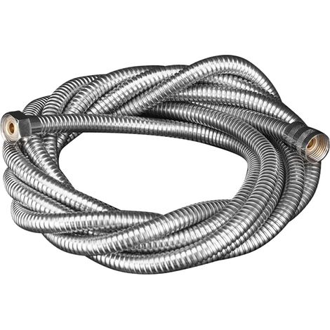 Manguera de ducha G1/2 de acero inoxidable, flexible y extralarga, antitorsión, para bidé, con conexión de cobre macizo. (1/5)