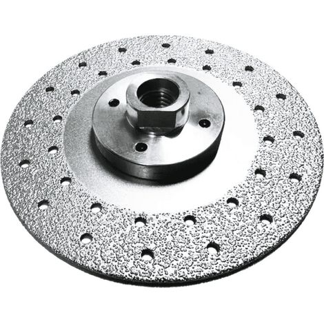 Disco diamantato multifunzione 115mm M14 piastrelle ceramica vetro granito 115x2.2x22.23 mm 173N (1/2)